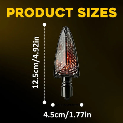 1 Pair Turn Signal Lamp for Triumph Street Triple 675R/765R/S (2008–2017) Smoke