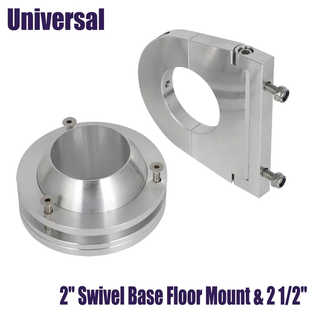 2" Swivel Base Floor Mount Steering Column Drop for GM Chevy Ford