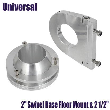 2" Swivel Base Floor Mount Steering Column Drop for GM Chevy Ford