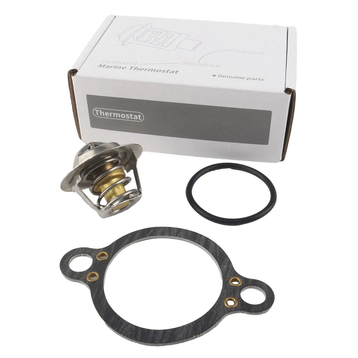 Stern Drive Thermostat Kit Assembly for Volvo Penta 4.3L 5.0L 5.7L