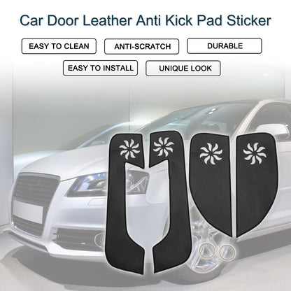 Set of 1 Car Door Leather Anti Kick Pad Sticker for Audi A3 (2004–2013)