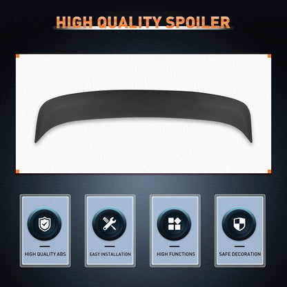 Matte Black Wing Spoiler with LED Brake for Nissan Altima Sedan (2007–2012)