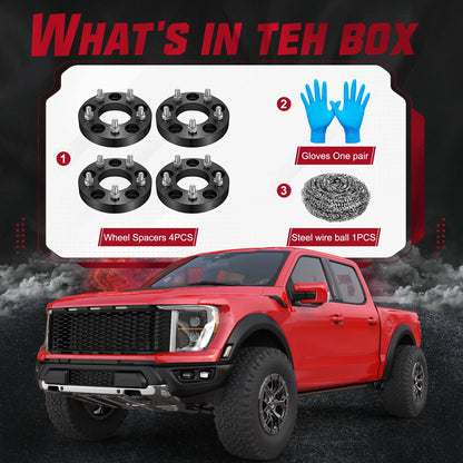 Wheel Adapters for 12x1.5 Studs (74.1 CB) for 5x120 to 5x114.3 (4PCS) (2010–2025)