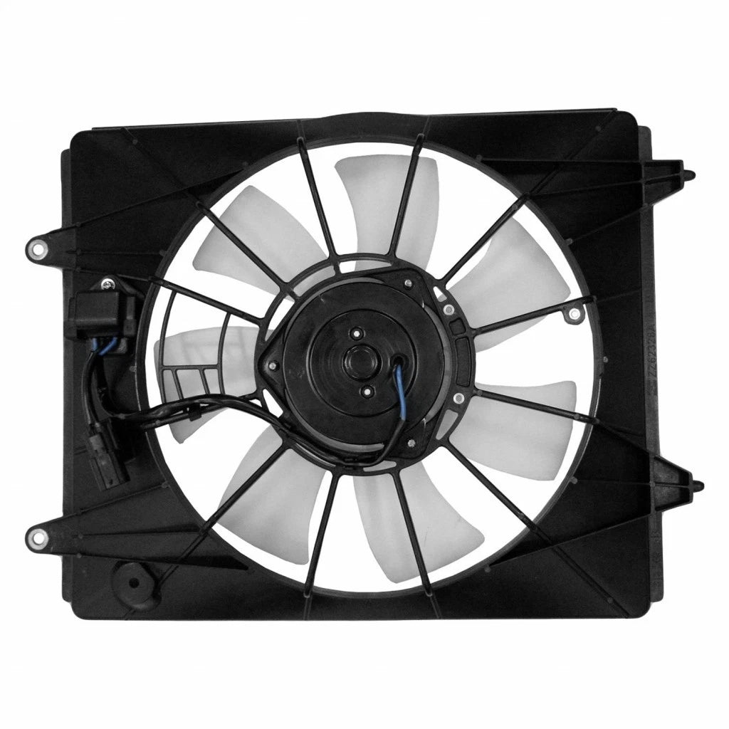 A/C Condenser Fan Motor/Blade/Shroud Assembly for Honda CR-V (2010–2011) HO3120107, MLX-SHE2927A-410-0-CL360A50