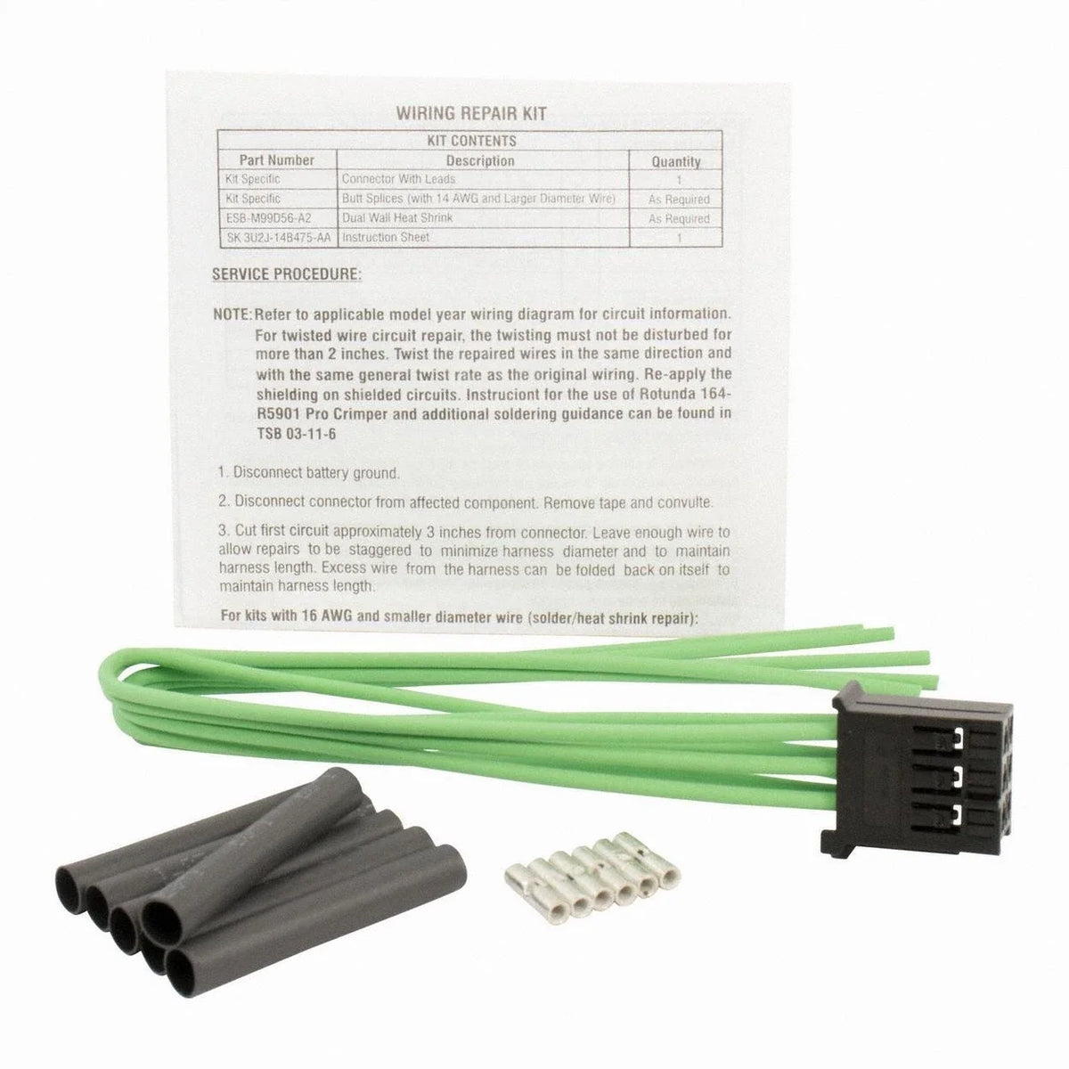 Motorcraft WPT-1351 Rear Power Folding Seat Switch Connector for Lincoln MKT (2010–2019)