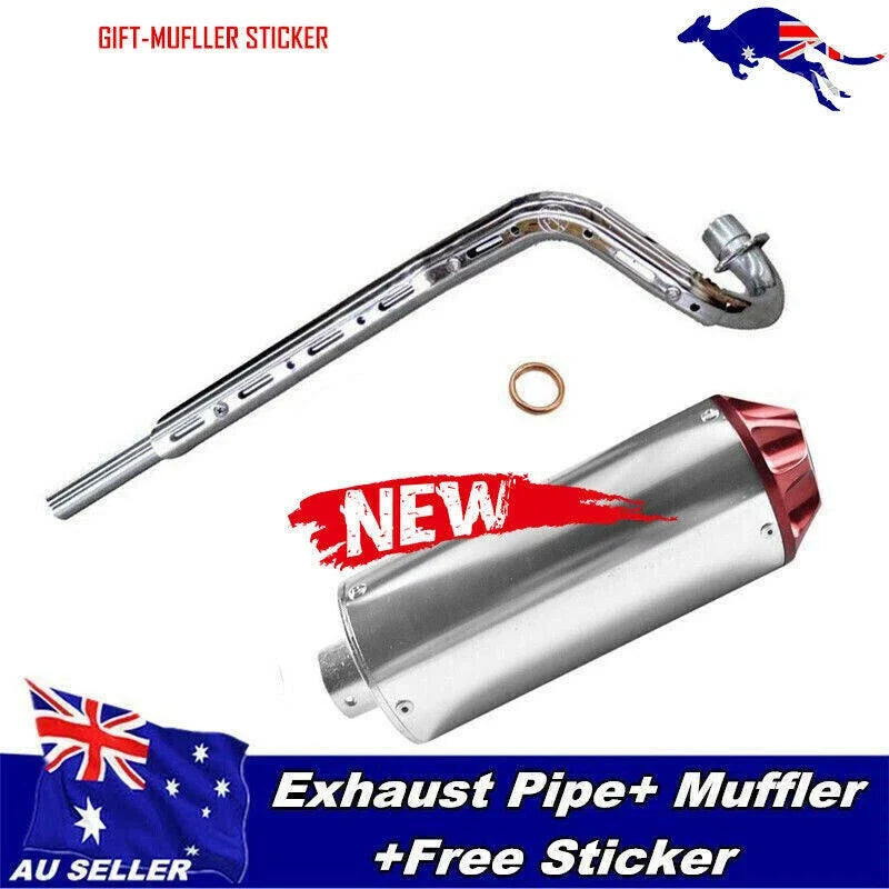 Exhaust Pipe Muffler for Honda CRF50 110CC 125CC 140CC (4-Stroke)