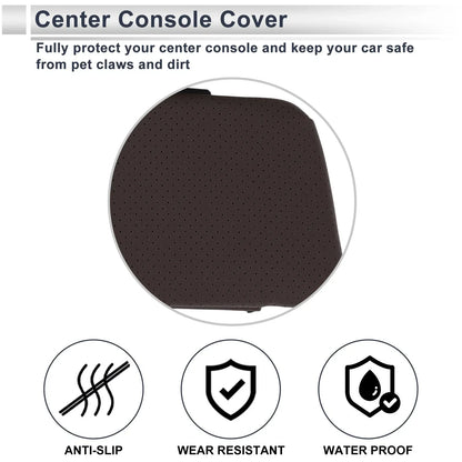 Center Console Cover with Storage Bag for BMW X5 (2019–2024) Dark Brown