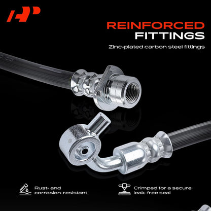 2X Rear Brake Hydraulic Hose for Honda CR-V (2007–2011) H62075, 01466SWA000, 2204996