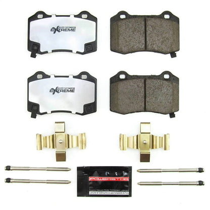 2X Z36-1053B Powerstop Brake Pad Set for Dodge Durango Jeep (2018–2022)