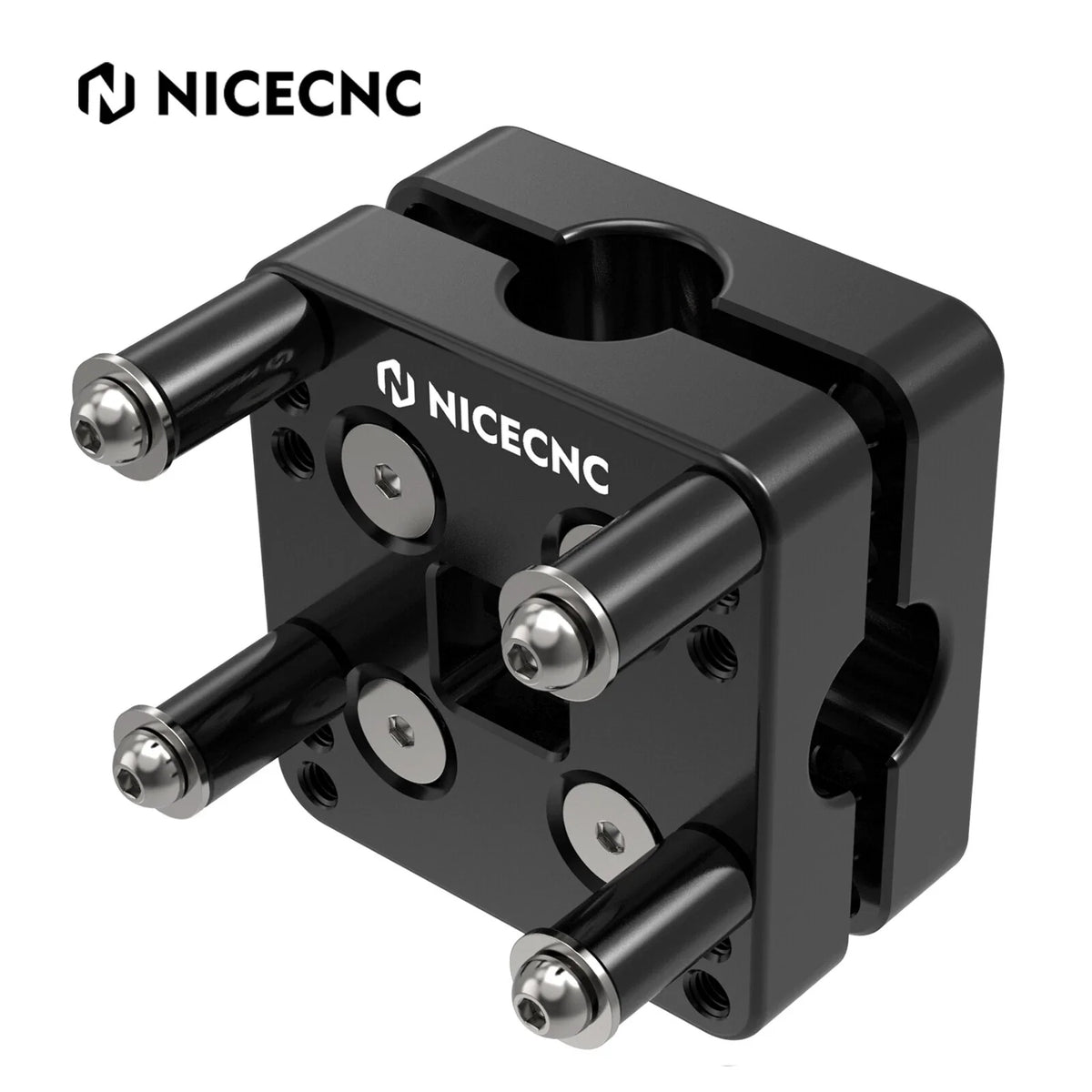 CNC GPS Holder Bar Clamp for Yamaha Tenere 700 (2019–2023)