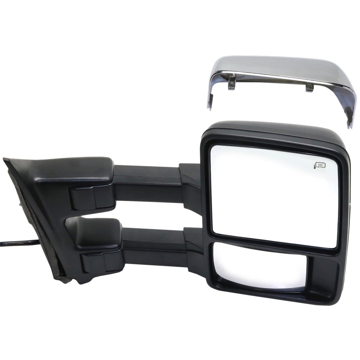 Tow Mirror for Ford F450 Super Duty (2011–2016) RH Power Fold Heated Memory