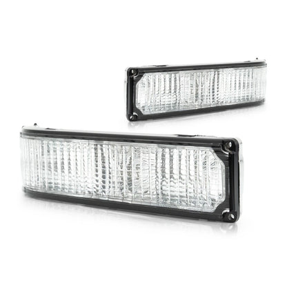 Set of 2 Turn Signal/Parking Lights for Chevy Blazer (1999–2000) MLX-PAIR-SHE900-121L-CL360A50, GM2520104