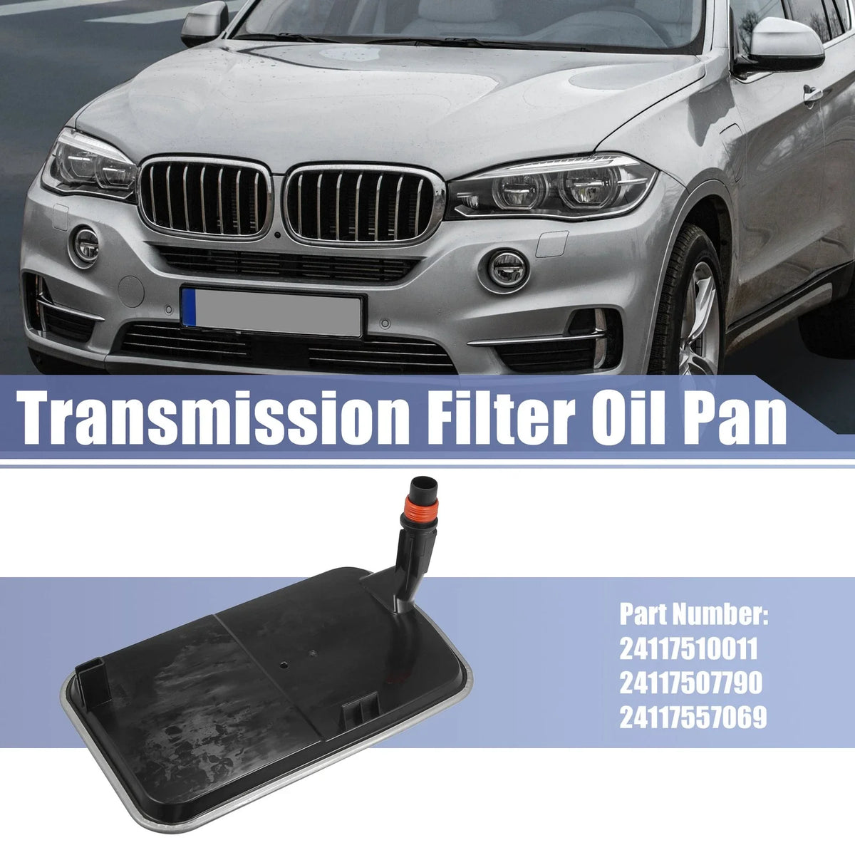 Transmission Filter Oil Pan for BMW X5 3.0i (2000–2006) - 24117510011