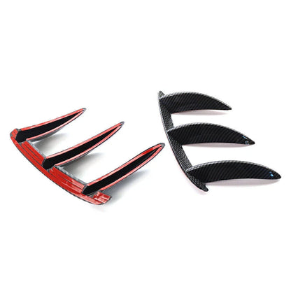 Rear Bumper Spoiler Canard Air Vent for Mercedes Benz W176 A200 A250 A45