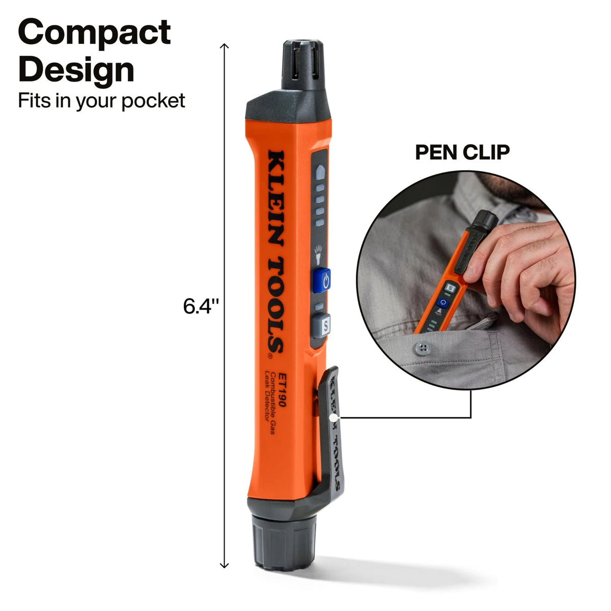 Gas Leak Detector for Klein Tools ET190