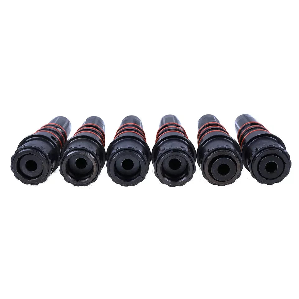 6Pcs Fuel Injectors for Cummins NTC N855 NT855 NTA855 (3047973 3030445)