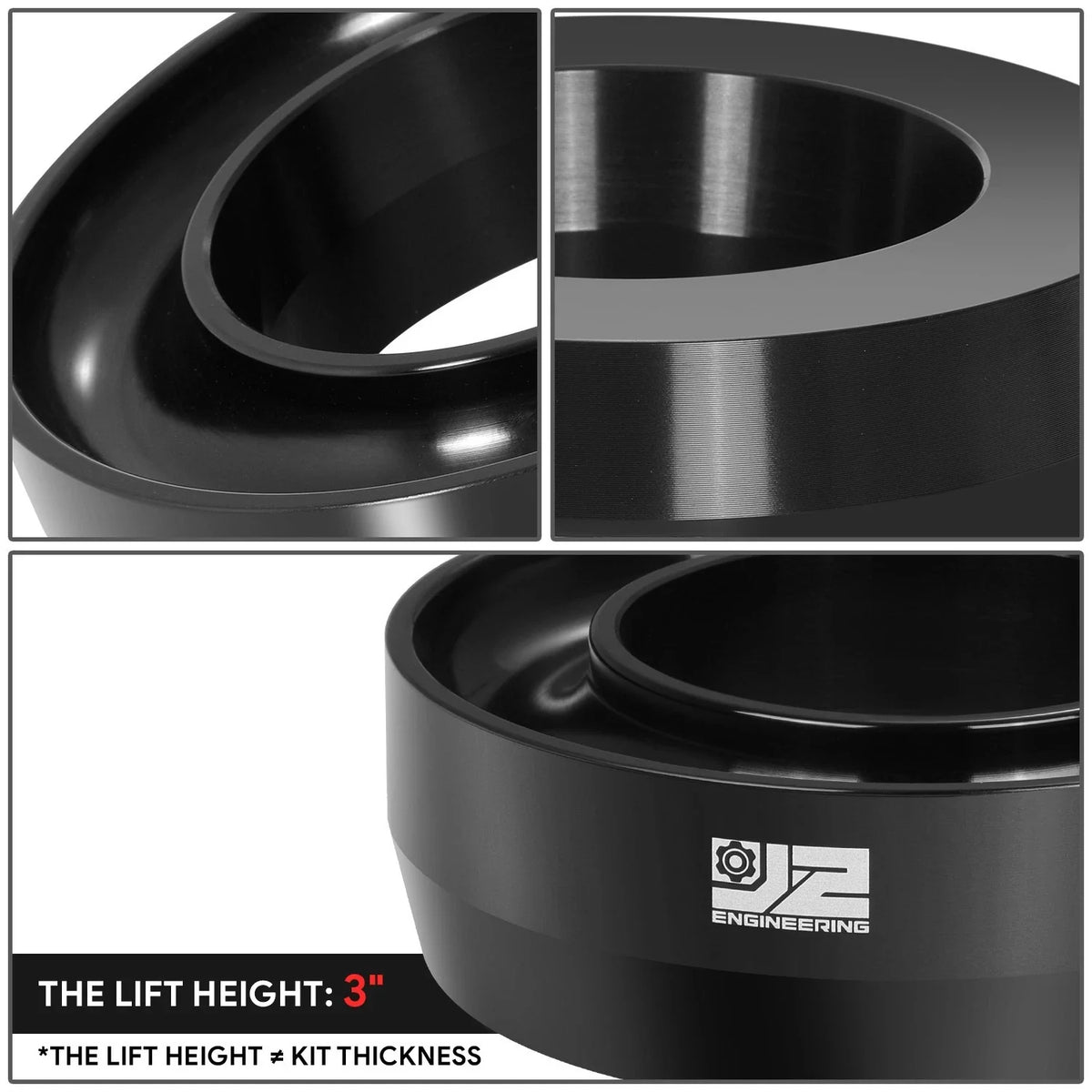 3" Coil Spring Front Lift Leveling Spacer for Silverado Sierra 1500 (1999–2007)