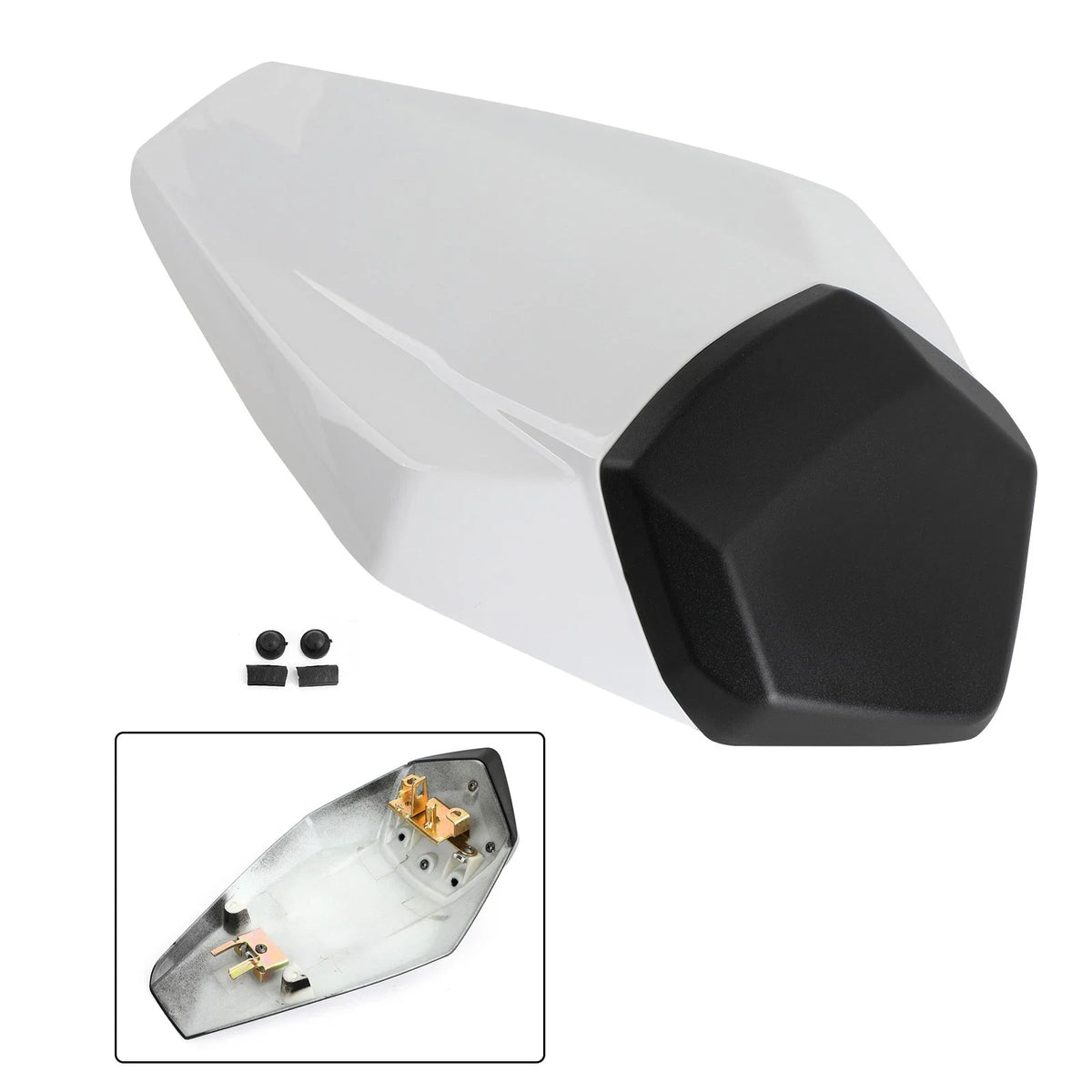 Rear Seat Fairing Cover Cowl for Kawasaki ZX6R (2019–2024) White