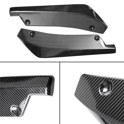 2Pcs Rear Bumper Lip Diffuser Splitter Canard for