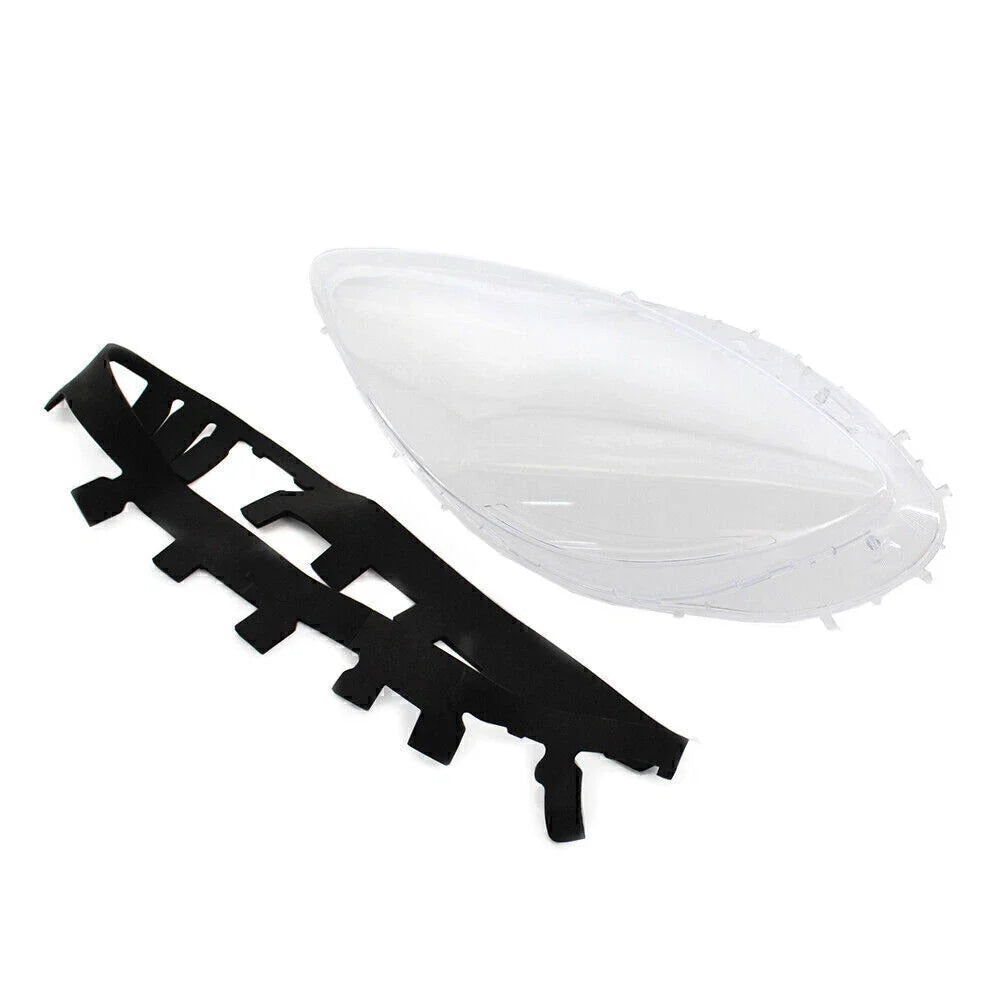 Clear Left Side Headlight Lens Cover + Gasket for Chevrolet Corvette C6 (2005–2013)
