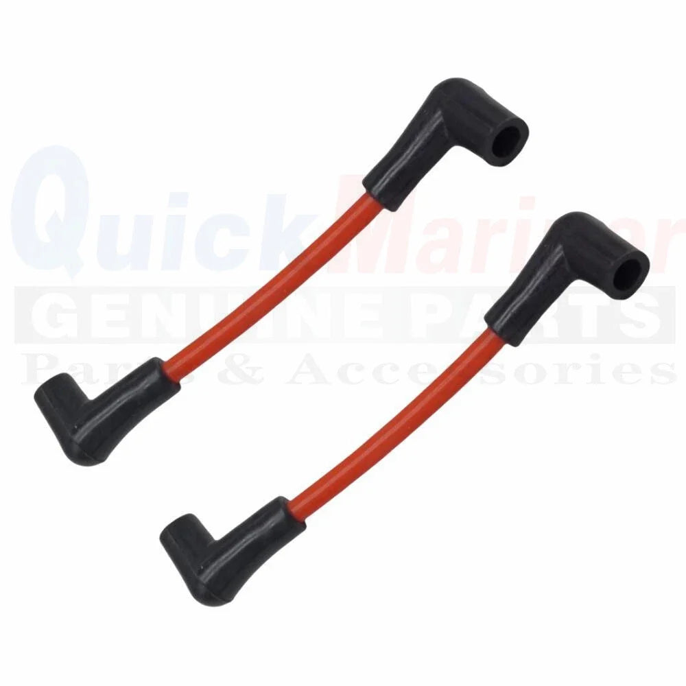 2X 18-8816-1 Spark Plug Wire Leads for OMC Johnson Evinrude
