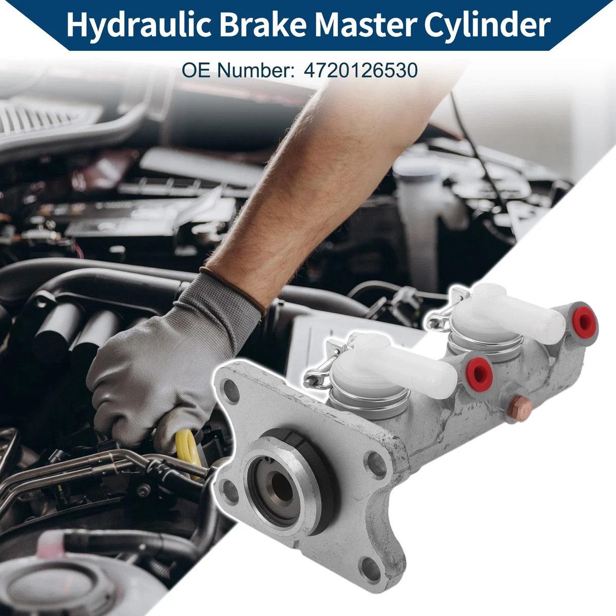 Brake Master Cylinder No. 4720126530 for Toyota Hiace Van (1989–2006)