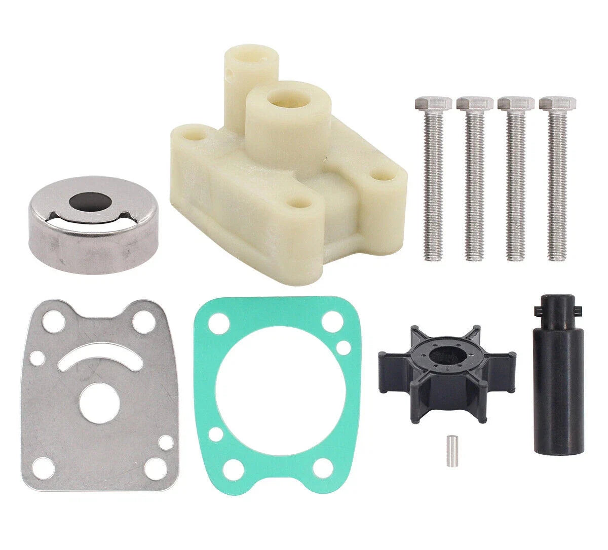 Water Pump Impeller Kit for Mercury Mariner 4hp 5hp (47-96305M)