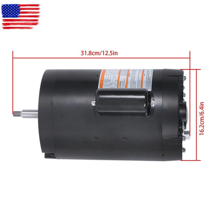 Swimming Pool Motor 0.75 HP 3450 RPM for Pool Pump (Single Speed)