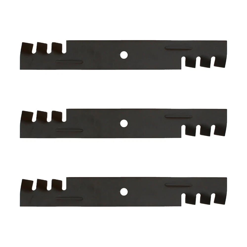 Set of 3 Copperhead Mulching Blades for Hustler (Commercial)