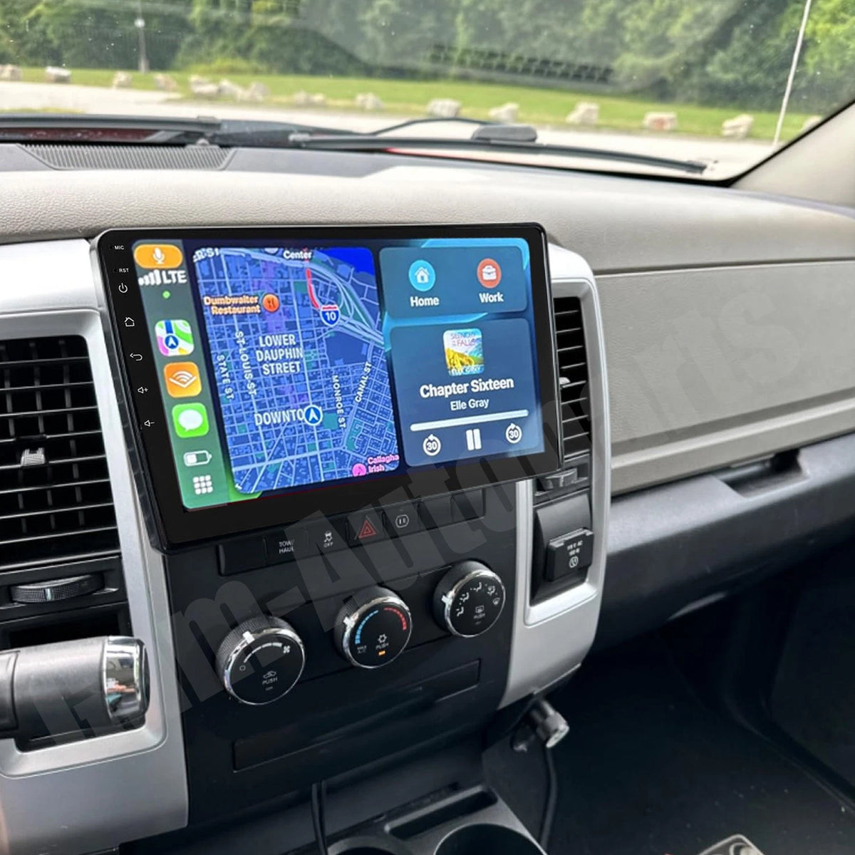 CarPlay Car Stereo Radio for Dodge Ram 1500 2500 3500 (2009–2012)