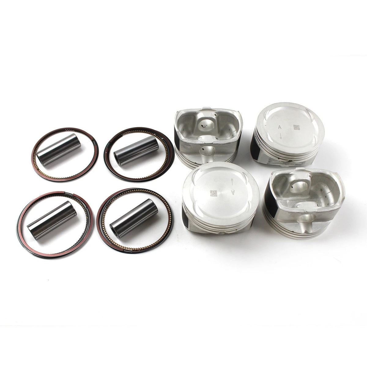 4X Engine Piston Rings Set for Hyundai Kia Sonata Sorento (2007–2019) - 23410-25201, 23040-2G200