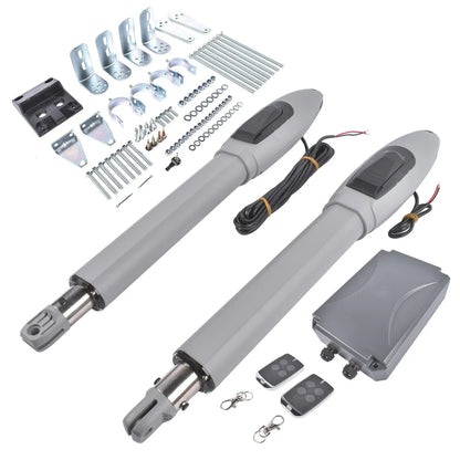 Automatic Dual Swing Gate Opener Kit for 660 lb Gates (110V)