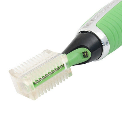 2X Nose Ear Face Neck Eyebrow Hair Mustache Beard Trimmer Clipper