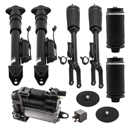 Air Suspension Compressor Air Spring Bag Set for Mercedes GL ML320 (2007–2012)