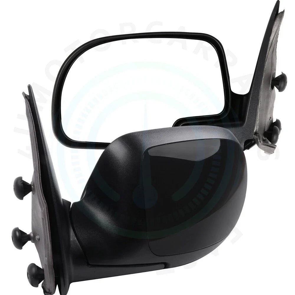 2X Manual Fold Side View Mirrors for Chevy Silverado 1500 (1999–2006)