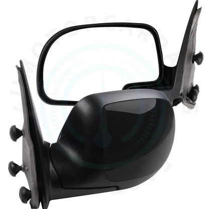 2X Manual Fold Side View Mirrors for Chevy Silverado 1500 (1999–2006)