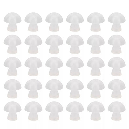 30Pcs Soft Ear Tips for Hearing Aids and Earplugs Universal Domes