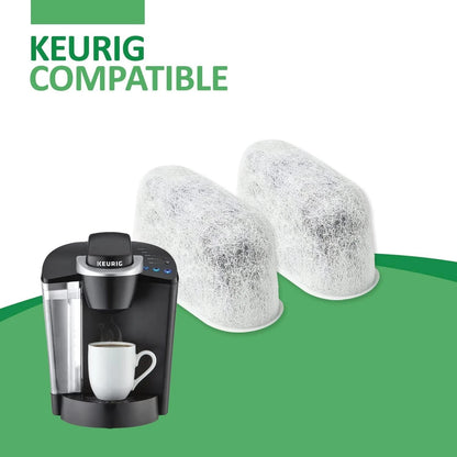 Pack of 6 Replacement Charcoal Water Filters for Keurig and Breville