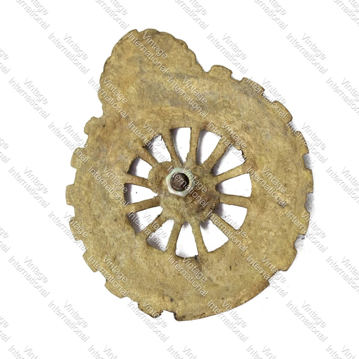 Vintage Brass Badge Emblem for Automovil Club Argentino (USA)