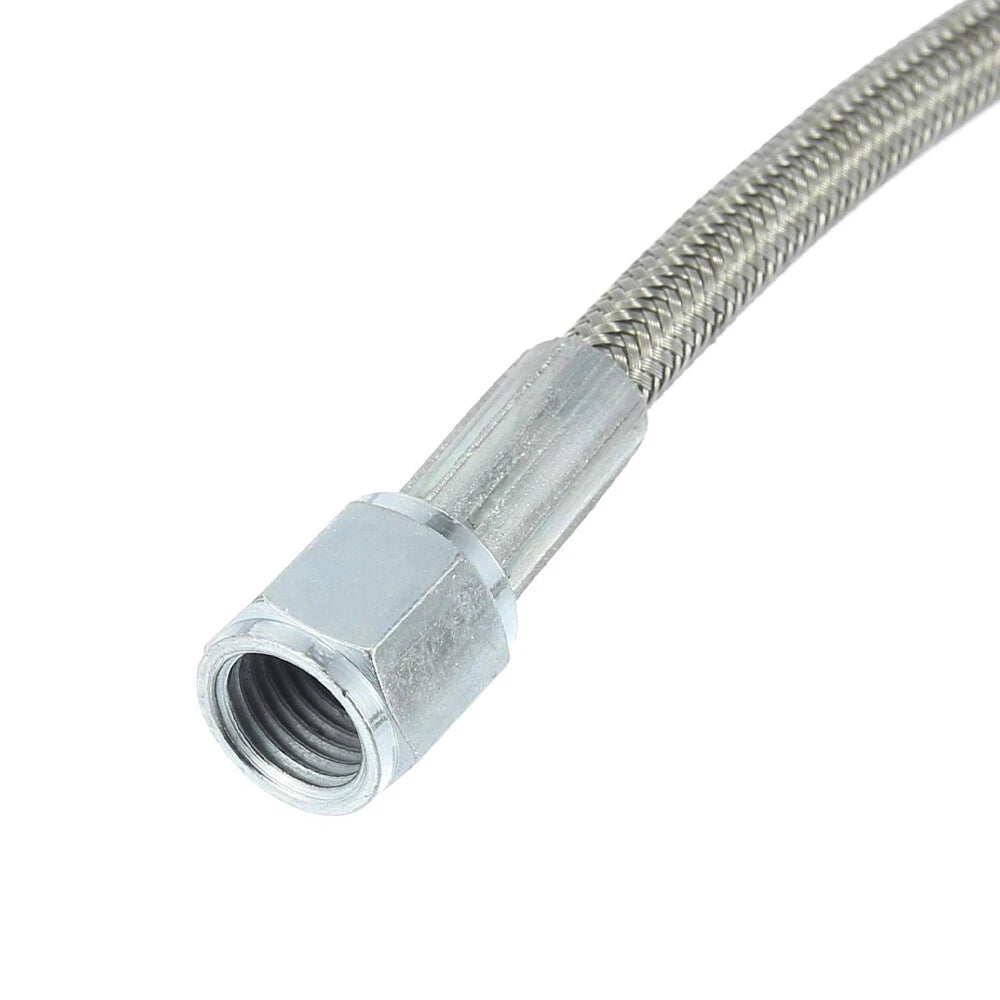 2X 16" Stainless Braided TFE Brake Line for Universal Applications