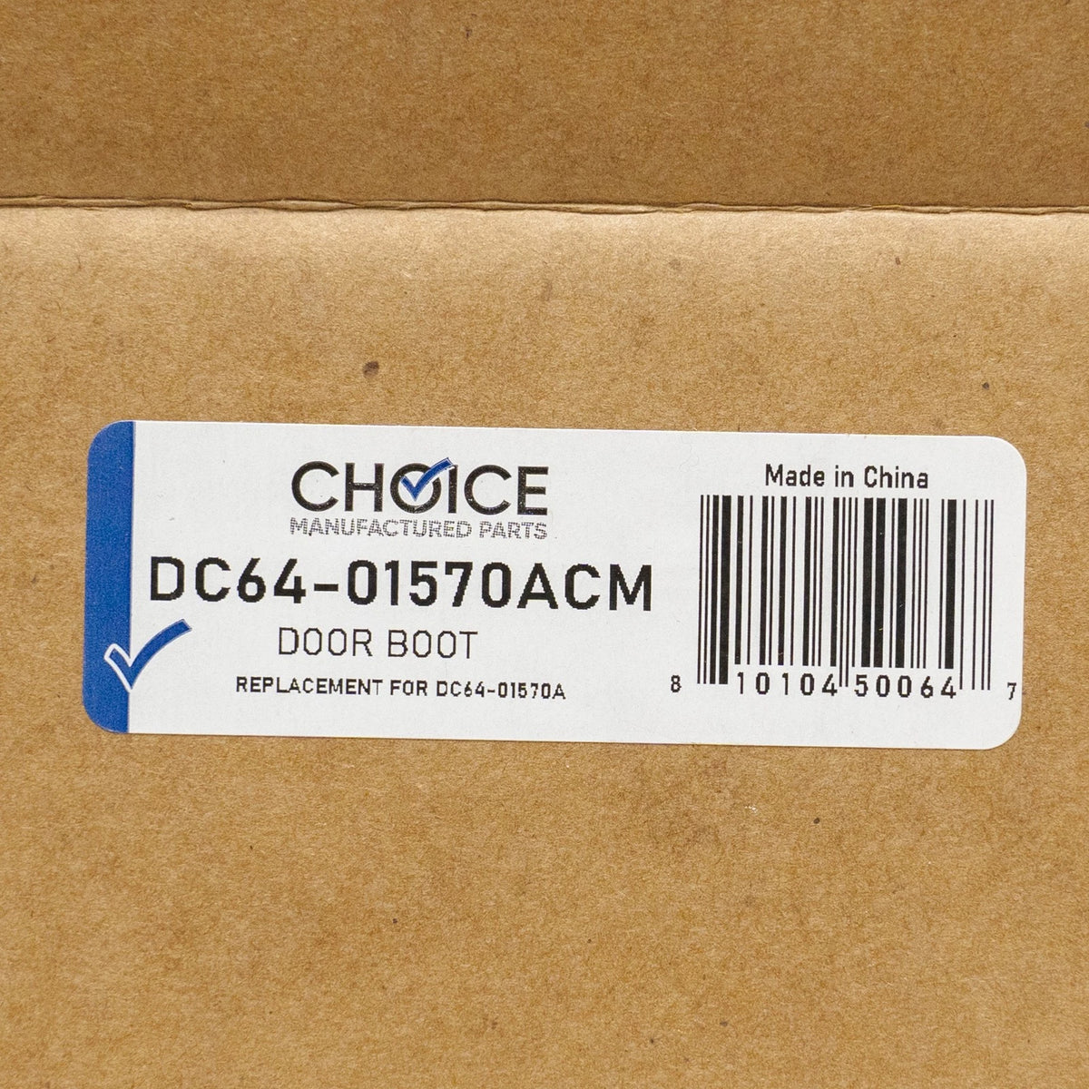 Door Boot Gasket for Samsung DC64-01570ACM Washing Machine