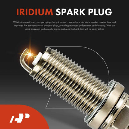 Set of 6 Ignition Coils & Iridium Spark Plugs for Ram 1500 Classic (2019–2023)