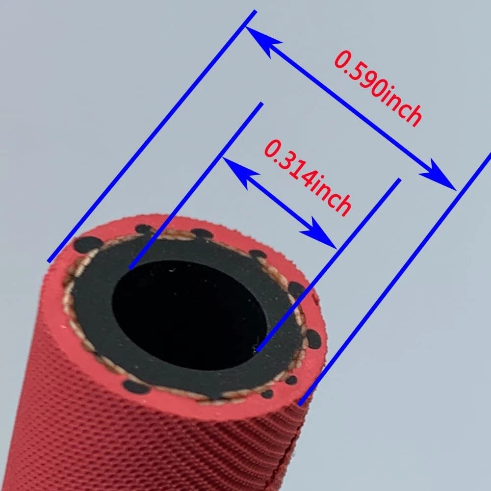 5FT Fuel Line Hose 5AN 5/16" High Pressure for Automotive Applications