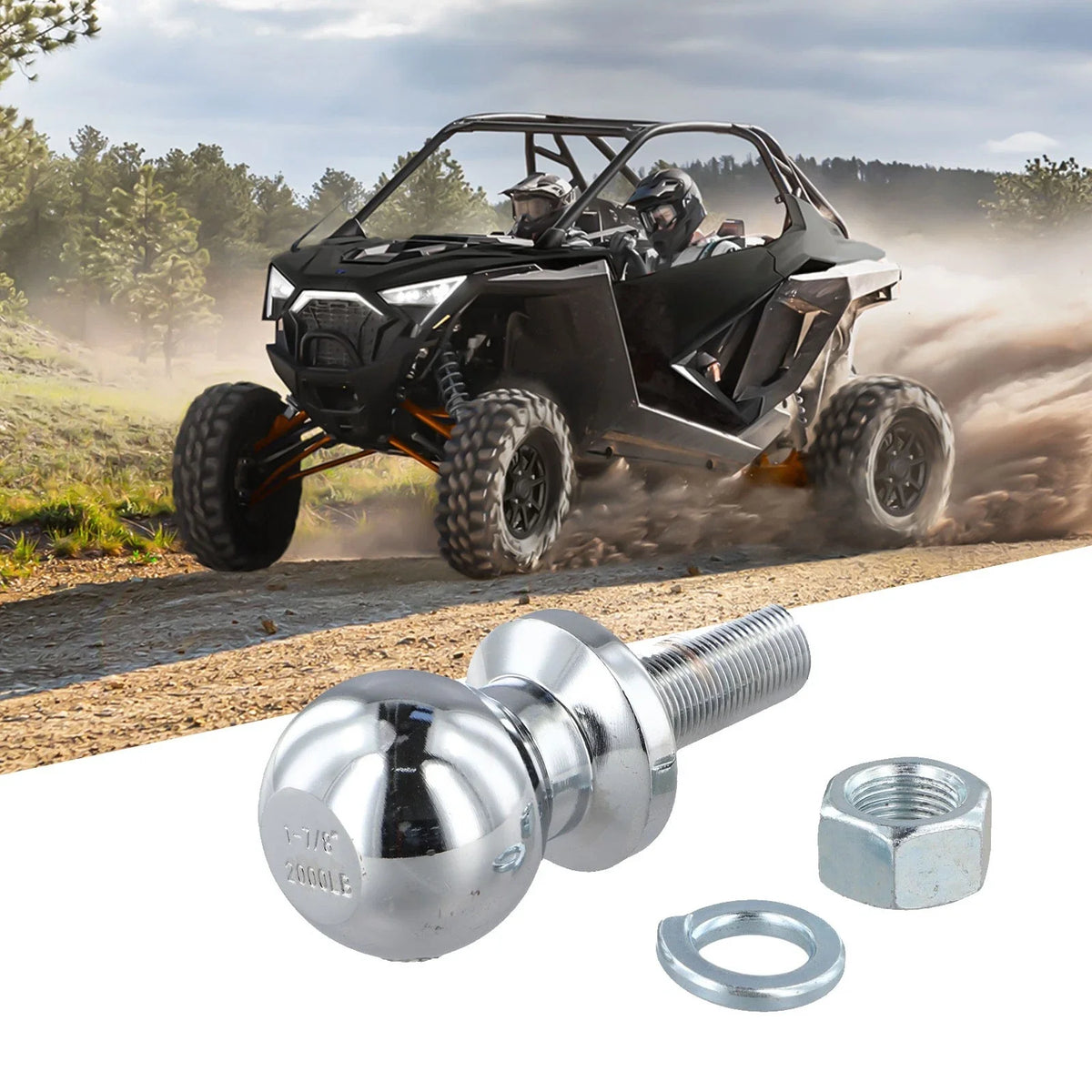 1 7/8 Inch Trailer Ball Joint for ATV Beach Car Kart