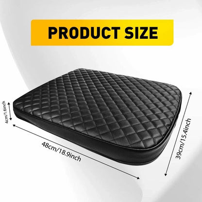 Armrest Cover for Dodge Ram 1500 2500 3500 (2002–2012) Leather Black