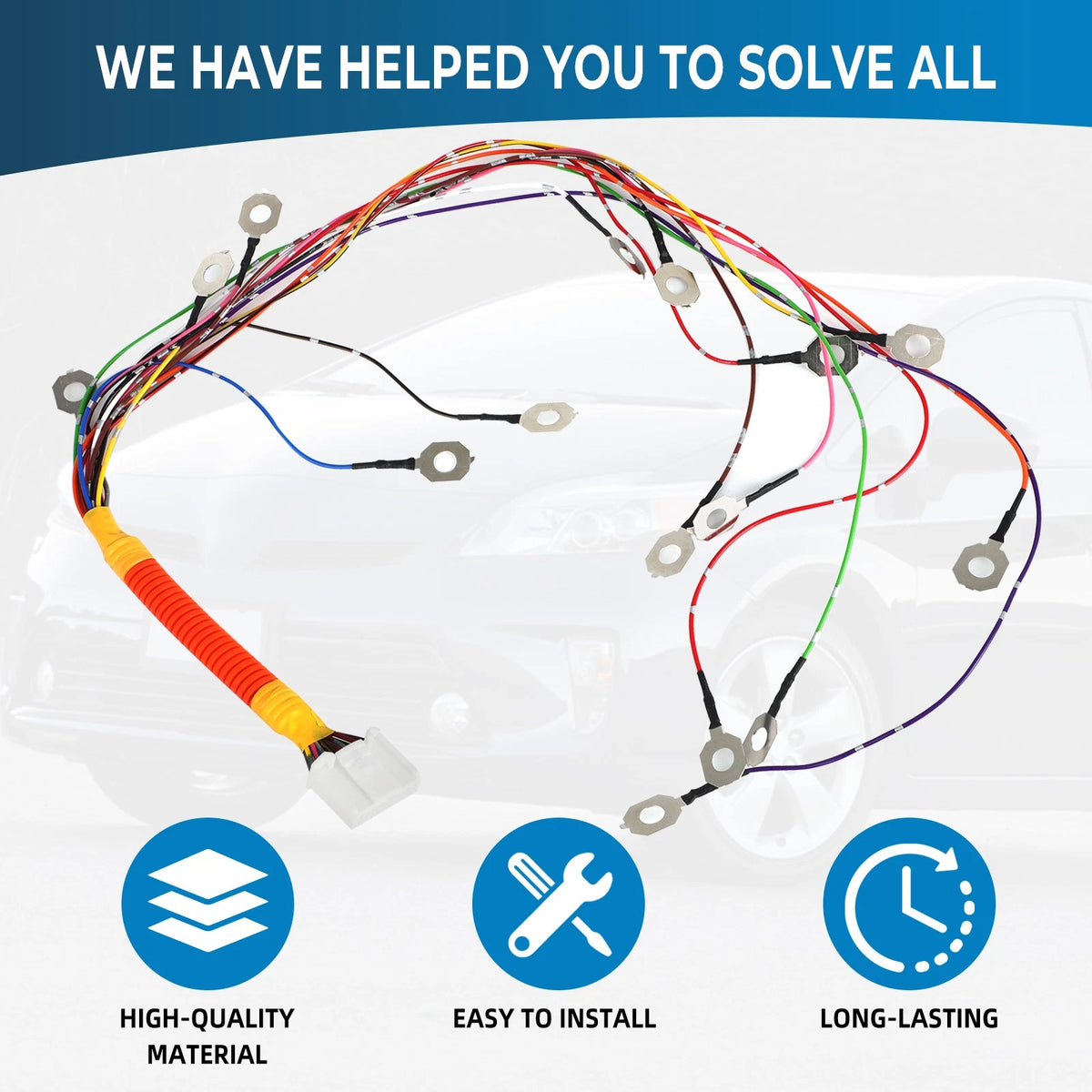 Hybrid battery wire harness assembly for Toyota Prius (2010–2015)