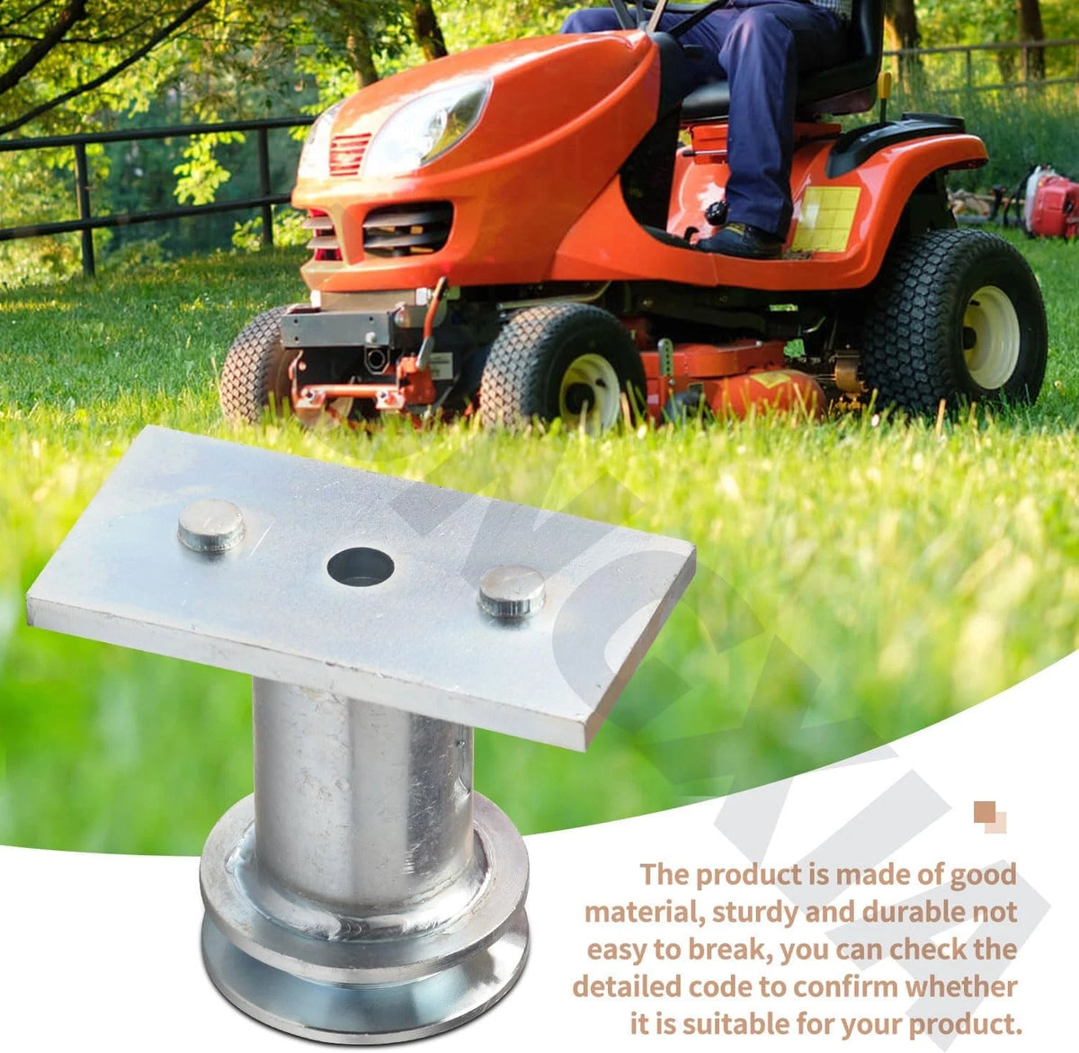 Pulley/Blade Adapter for Craftsman Lawn Mower Model 917376052