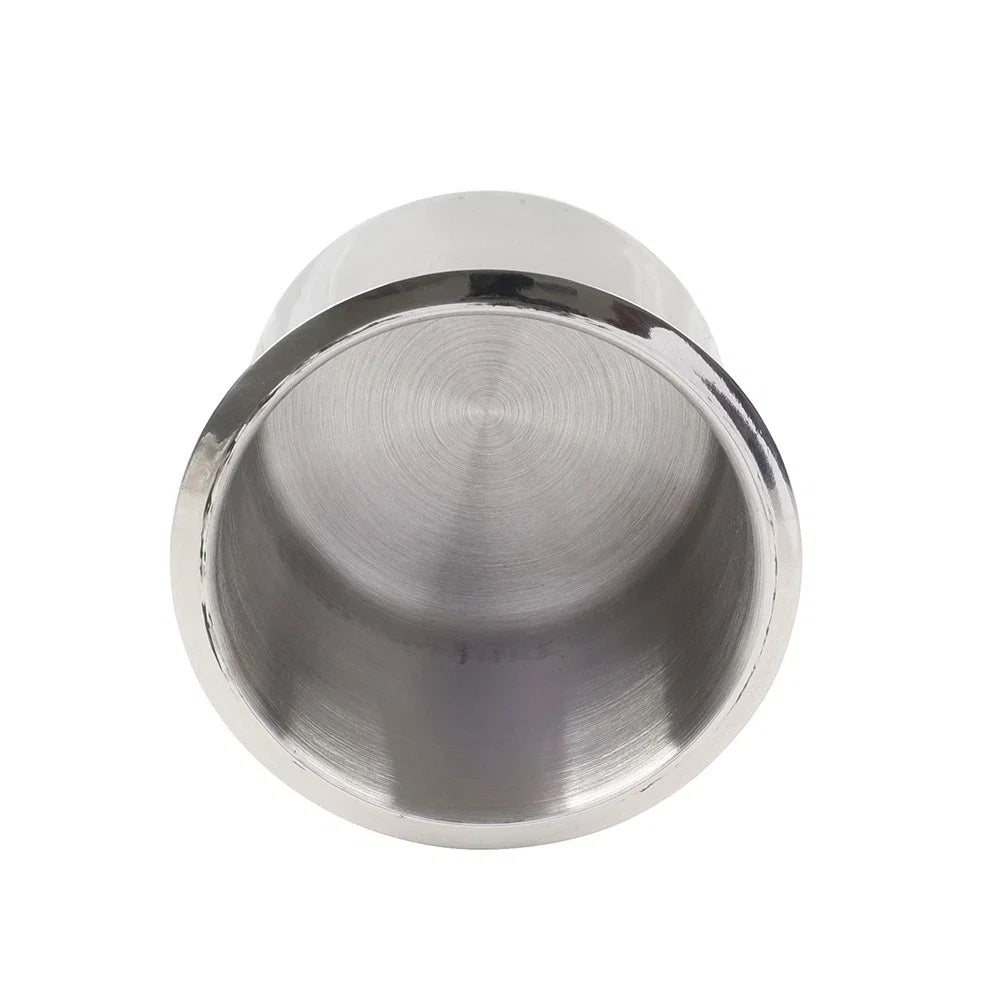Stainless Steel Drop-in Cup Holder for Universal Applications (Boat, RV, Car, Truck)