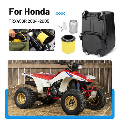 Air Box & Air Filter Complete Kit for Honda TRX450R (2004–2005) 17210-HP1-000