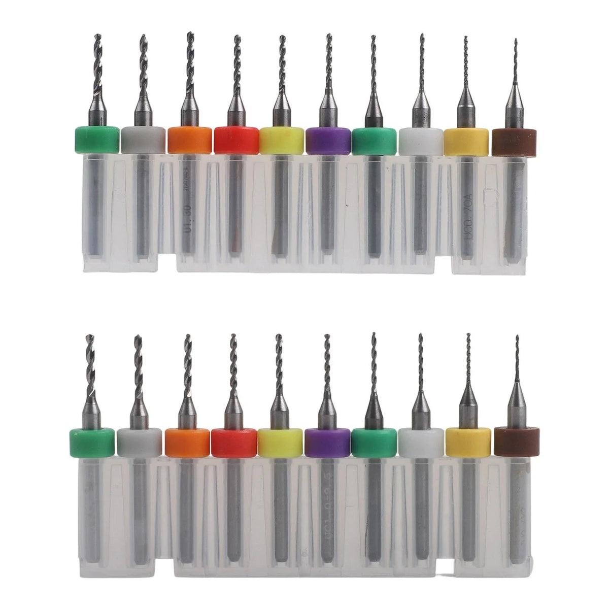 20PCS Carbide Drill Bits Set for PCB Circuit Board and Plastic Metal